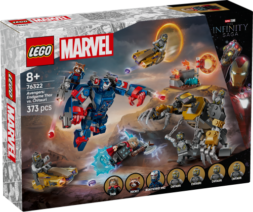 LEGO Super Heroes Avengers Endgame Thor mot Chitauri 76322
