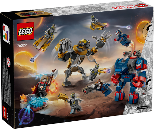 LEGO Super Heroes Avengers Endgame Thor mot Chitauri 76322