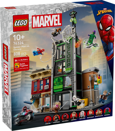 LEGO Super Heroes Spider Man mot Oscorp 76324