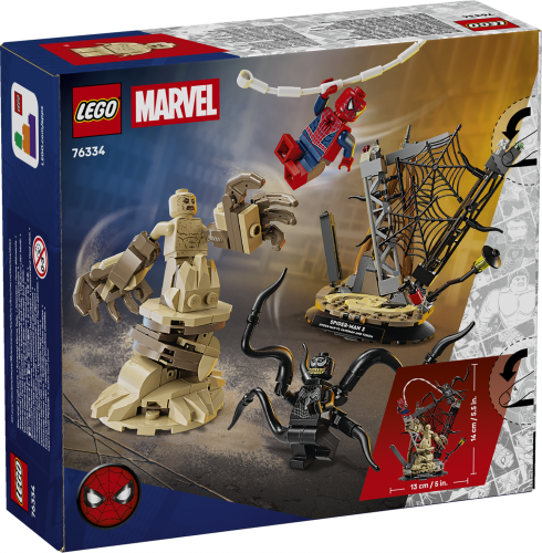 LEGO Super Heroes Episk strid Spider Man mot Sandman 76334