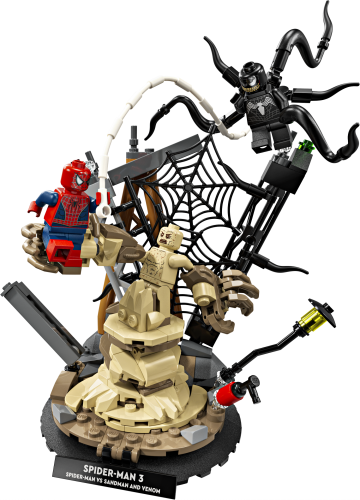 LEGO Super Heroes Episk strid Spider Man mot Sandman 76334