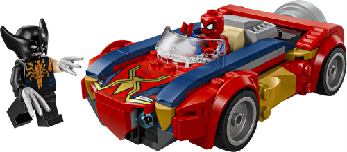 LEGO Super Heroes Spider Mans bil mot venomifierad Wolverine 76336