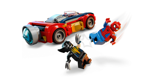 LEGO Super Heroes Spider Mans bil mot venomifierad Wolverine 76336