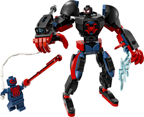 LEGO Super Heroes Miles Morales robot mot Spider Man 2099 76337