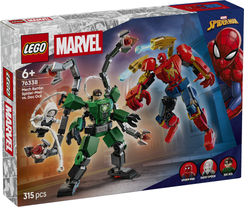 LEGO Super Heroes Robotstrid Spider Man mot Doc Ock 76338