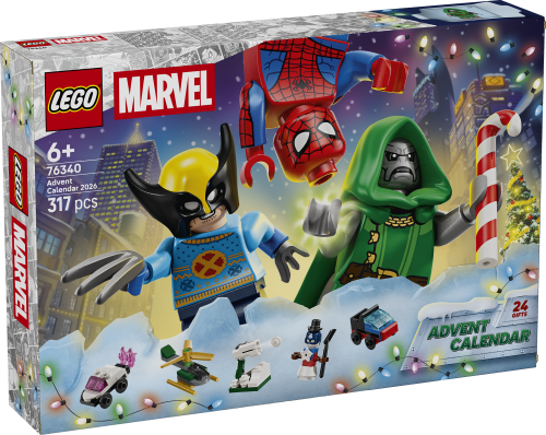 LEGO Super Heroes Adventskalender 2026 76340