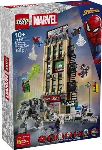 LEGO Super Heroes Spider Man mot Mysterio Daily Bugle 76342