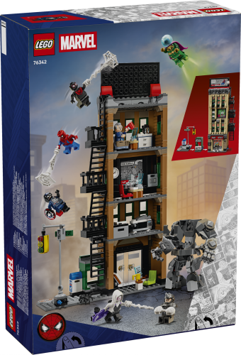 LEGO Super Heroes Spider Man mot Mysterio Daily Bugle 76342