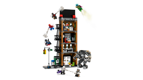 LEGO Super Heroes Spider Man mot Mysterio Daily Bugle 76342