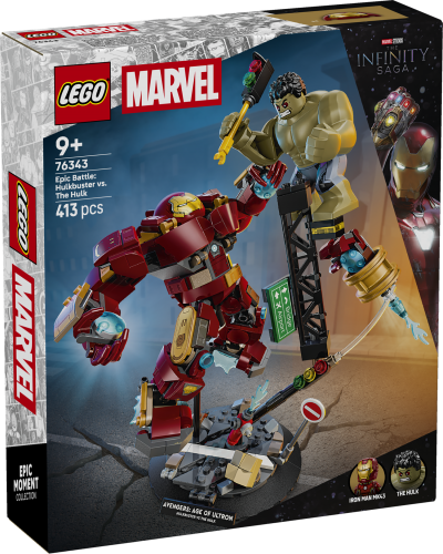 LEGO Super Heroes Episk strid Hulkbuster mot Hulk 76343