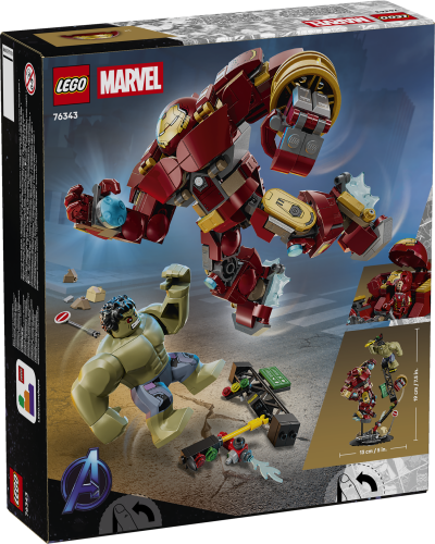 LEGO Super Heroes Episk strid Hulkbuster mot Hulk 76343