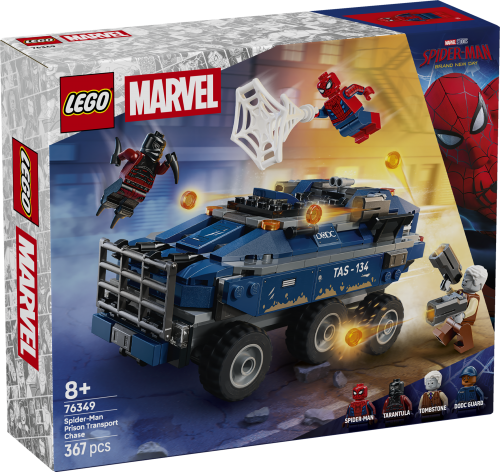 LEGO Super Heroes Spider Mans fängelsetransportjakt 76349