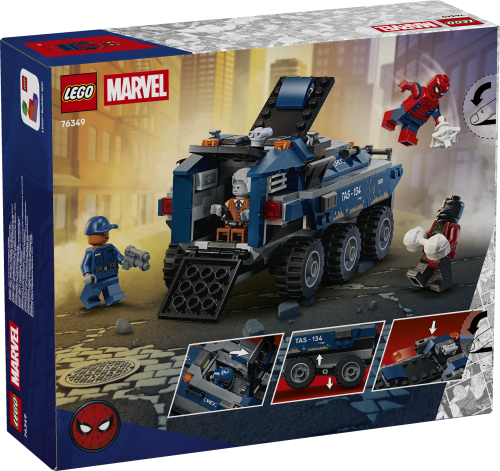 LEGO Super Heroes Spider Mans fängelsetransportjakt 76349