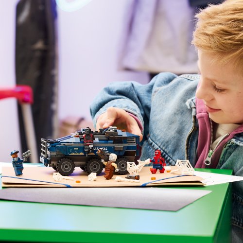 LEGO Super Heroes Spider Mans fängelsetransportjakt 76349
