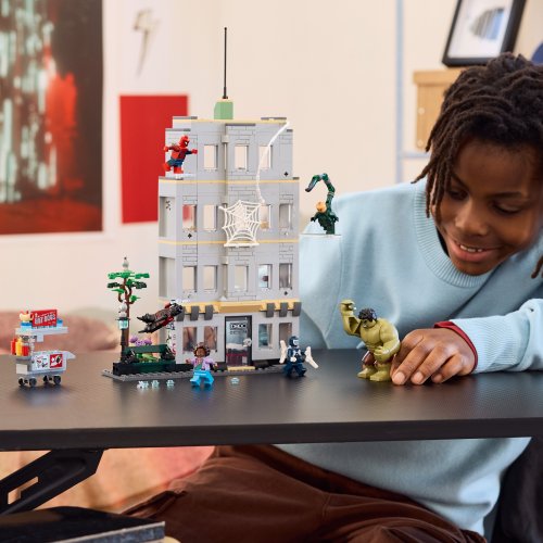 LEGO Super Heroes Episk sammandrabbning med Spider Man mot Hulk 76350