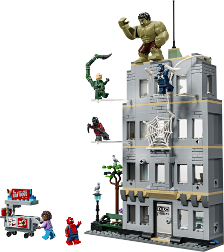LEGO Super Heroes Episk sammandrabbning med Spider Man mot Hulk 76350