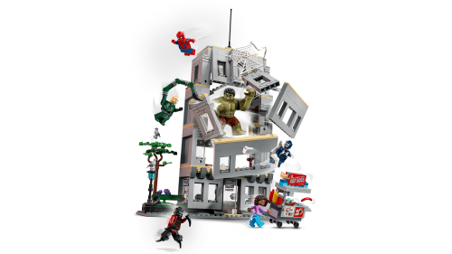 LEGO Super Heroes Episk sammandrabbning med Spider Man mot Hulk 76350