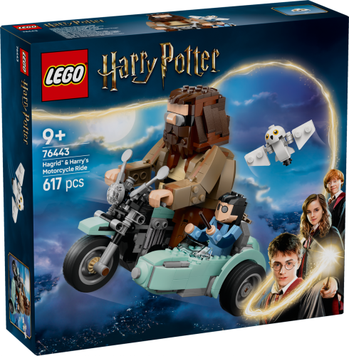 LEGO Harry Potter Hagrids och Harrys motorcykeltur 76443