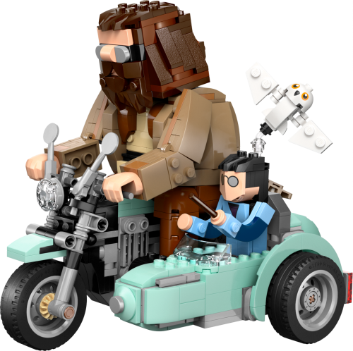 LEGO Harry Potter Hagrids och Harrys motorcykeltur 76443