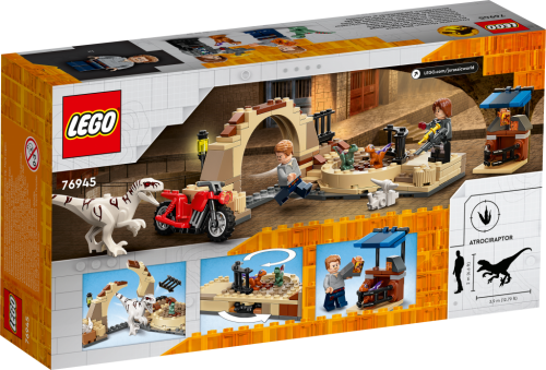 LEGO Jurassic World Atrociraptor cykeljakt 76945