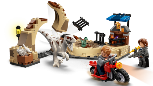 LEGO Jurassic World Atrociraptor cykeljakt 76945