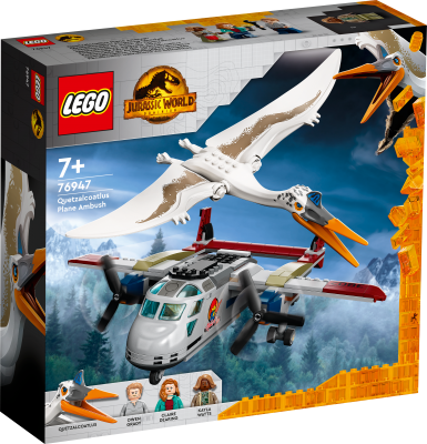 LEGO Jurassic World Quetzalcoatlus flygplansattack 76947