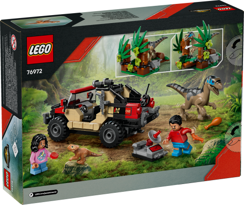 LEGO Jurassic World Terrängflykt med raptor 76972
