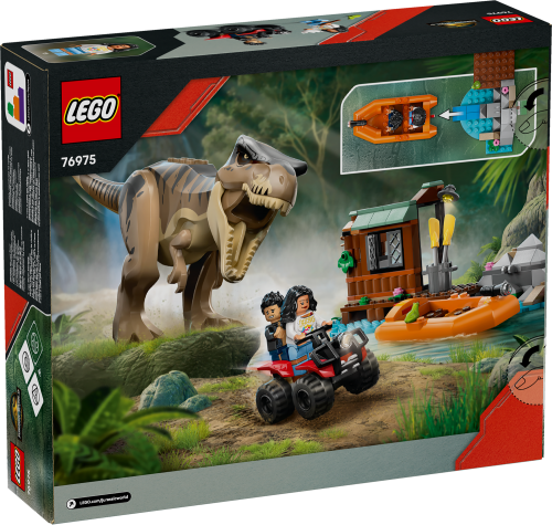 LEGO Jurassic World Flodflykt med T. rex 76975