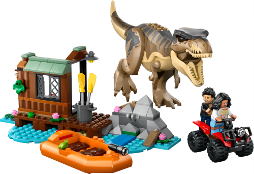 LEGO Jurassic World Flodflykt med T. rex 76975