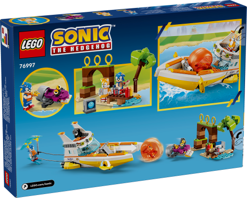 LEGO Sonic Tails äventyrsbåt 76997