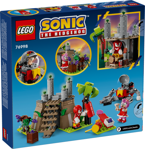 LEGO Sonic Knuckles och Master Emerald helgedomen 76998