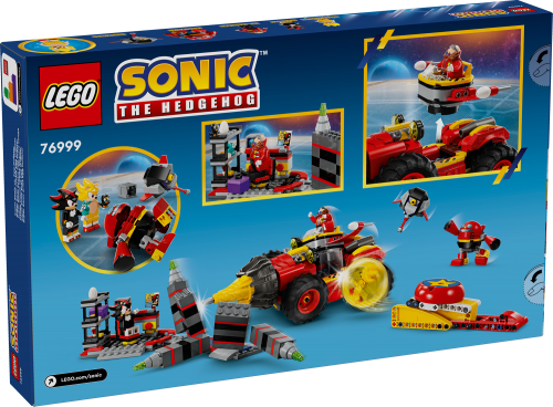 LEGO Sonic Super Sonic mot Egg Drillster 76999