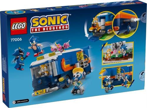 LEGO Sonic Team Sonics kommandobil 77006