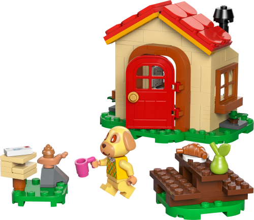 LEGO Animal Crossing Det mysiga huset där Goldie bor 77058