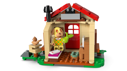 LEGO Animal Crossing Det mysiga huset där Goldie bor 77058