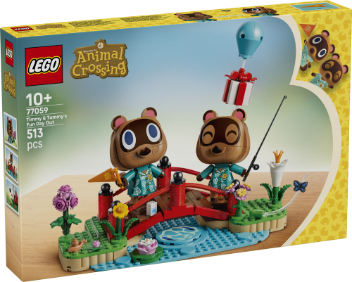 LEGO Animal Crossing Timmy och Tommy har en rolig dag 77059