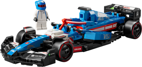 LEGO Speed Champions Visa Cash App RB VCARB 01 F1 racerbil 77246
