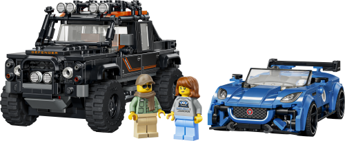 LEGO Speed Champions Jaguar Project 7 och Land Rover Defender 77264
