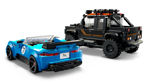 LEGO Speed Champions Jaguar Project 7 och Land Rover Defender 77264