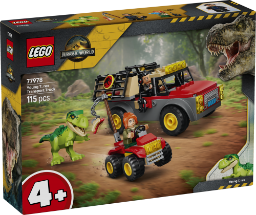 LEGO Jurassic World 4+ Transportbil för ung T. rex 77978