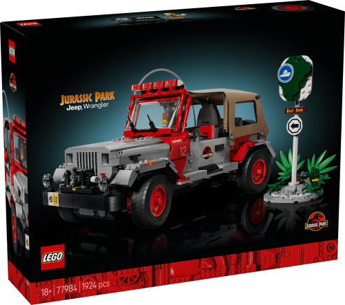 LEGO Jurassic World Jurassic Park Jeep Wrangler 77984