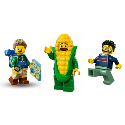 LEGO Minifigur egen design x 3st 9994-R9028