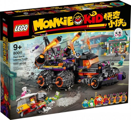 LEGO Monkie Kid Red Sons infernobil 80011
