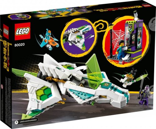 LEGO Monkie Kid Vit drakhästjet 80020