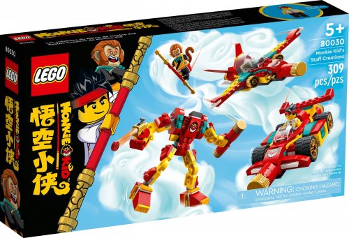 LEGO Monkie Kid Monkie Kids stavskapelser 80030