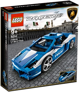 LEGO Racers Lamborghini Polizia 8214