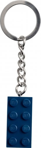 LEGO Nyckelring 2x4 Mörkblå 854237