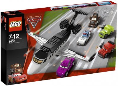 LEGO Cars Spionflykten 8638