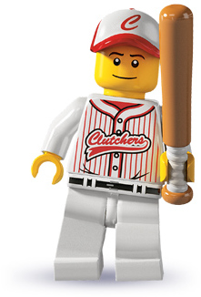 Minifigurer Baseball-spelare 880301