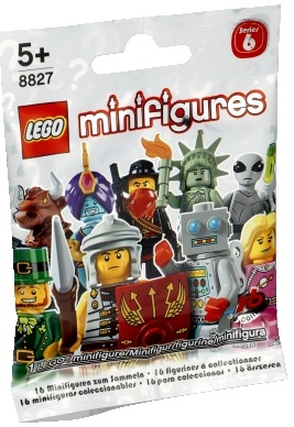LEGO Minifigur Serie 6 8827
